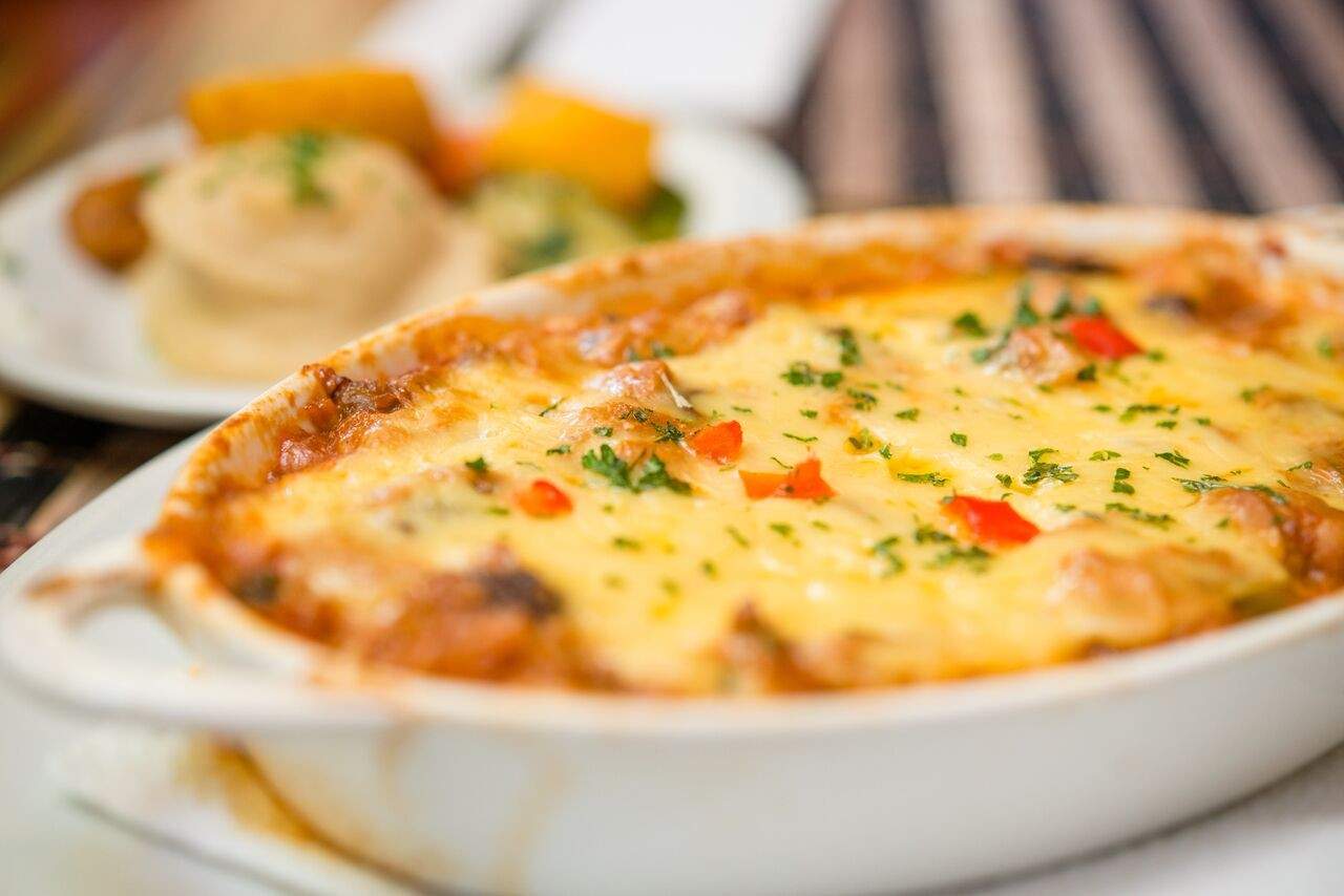 Keshi Yena is a popular dish throughout the Dutch Caribbean and especially in Aruba.