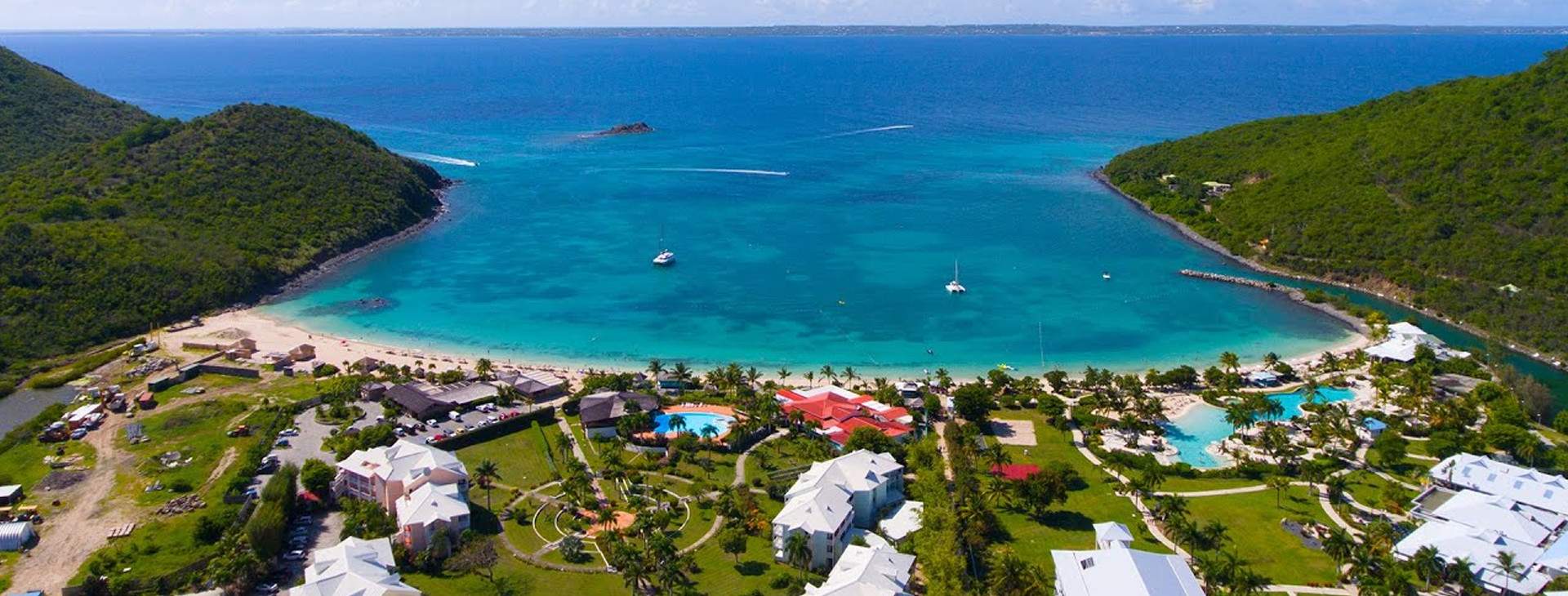 Anse Marcel Bay in French St. Martin