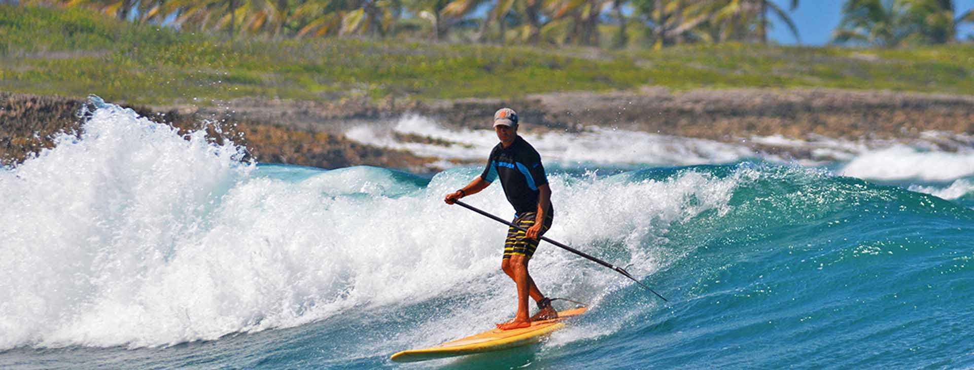 One side of Le Galion beach is great for families for its calm and shallow water, while the other one is popular among surfers