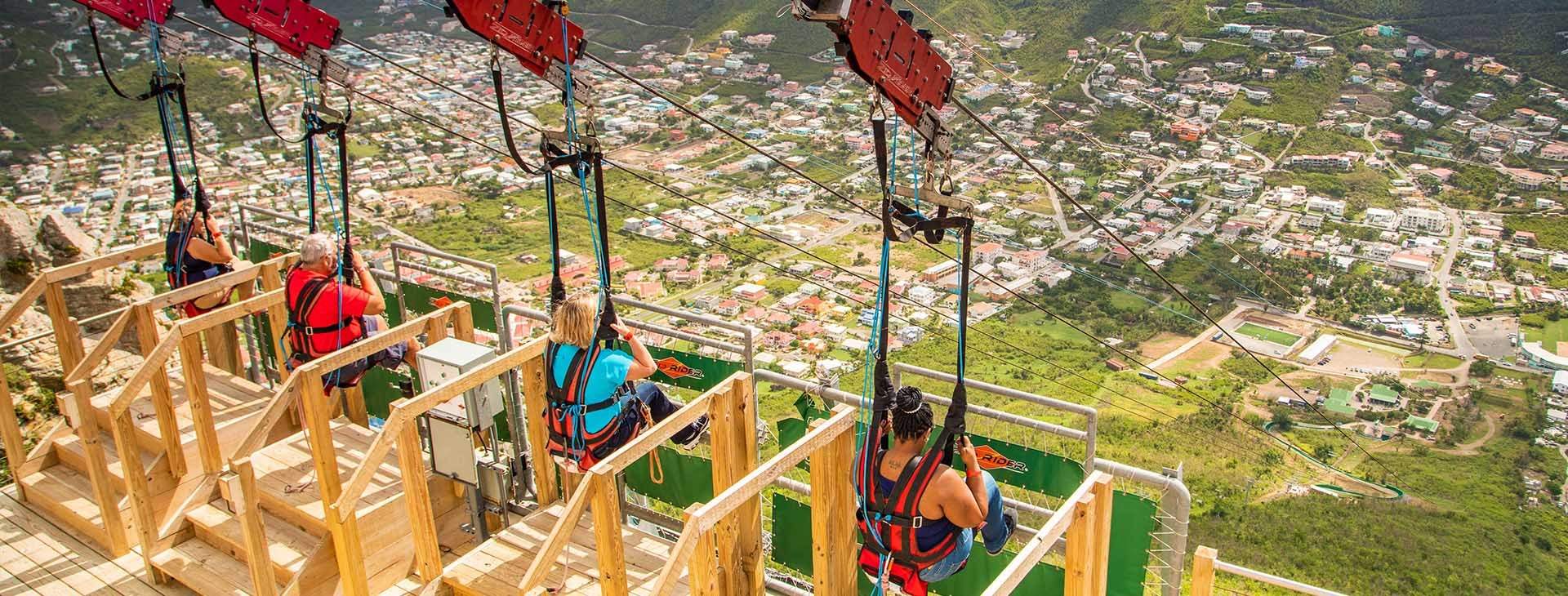 Let go of the handle and your fears and get your adrenaline boost at Rockland Estate!