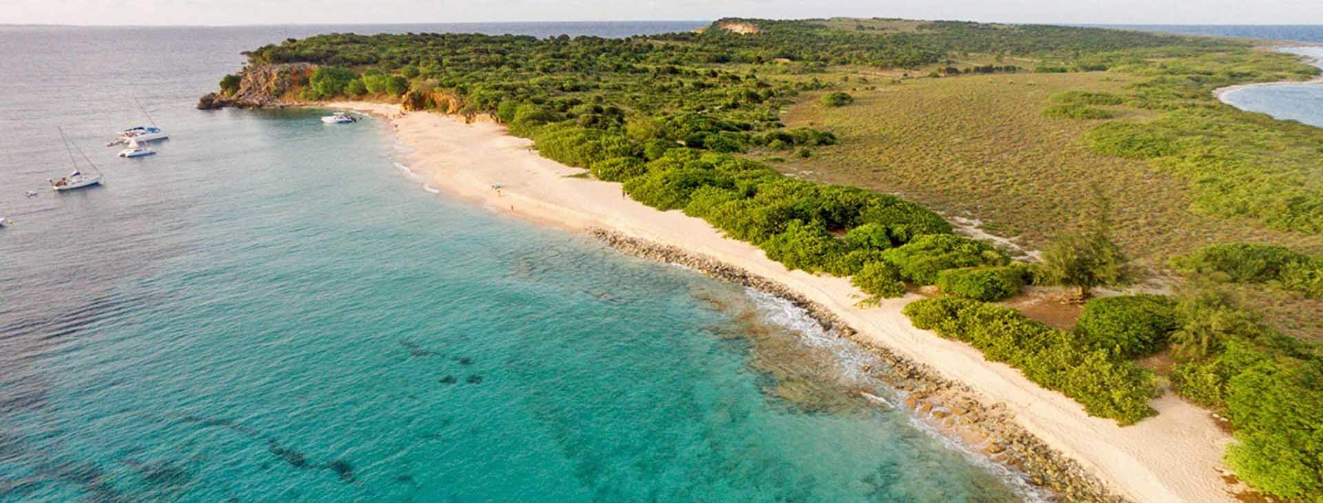 Tintamarre Island is a protected area that offers top notch snorkeling