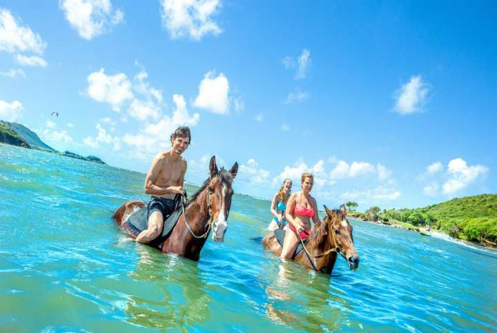 horseback riding st martin