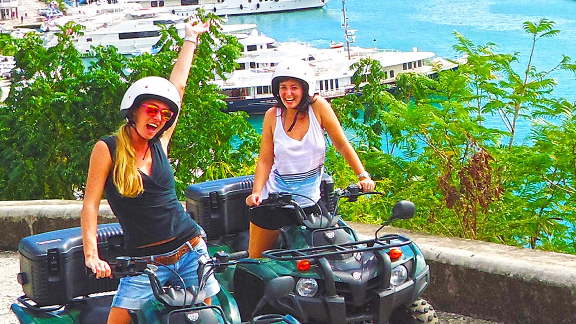 St. Barts Day Trip from St. Maarten - ATV Craze