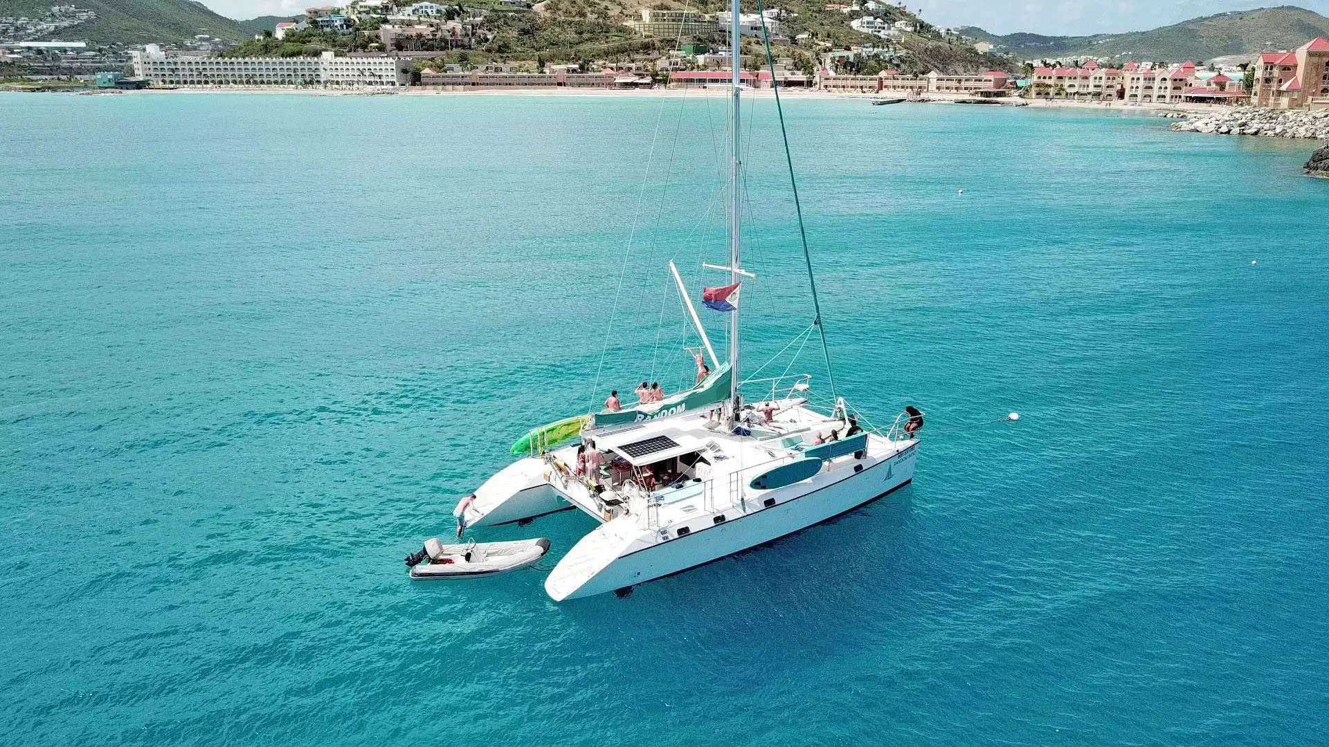 Catamaran Tour in St. Maarten: Small Group Sailing