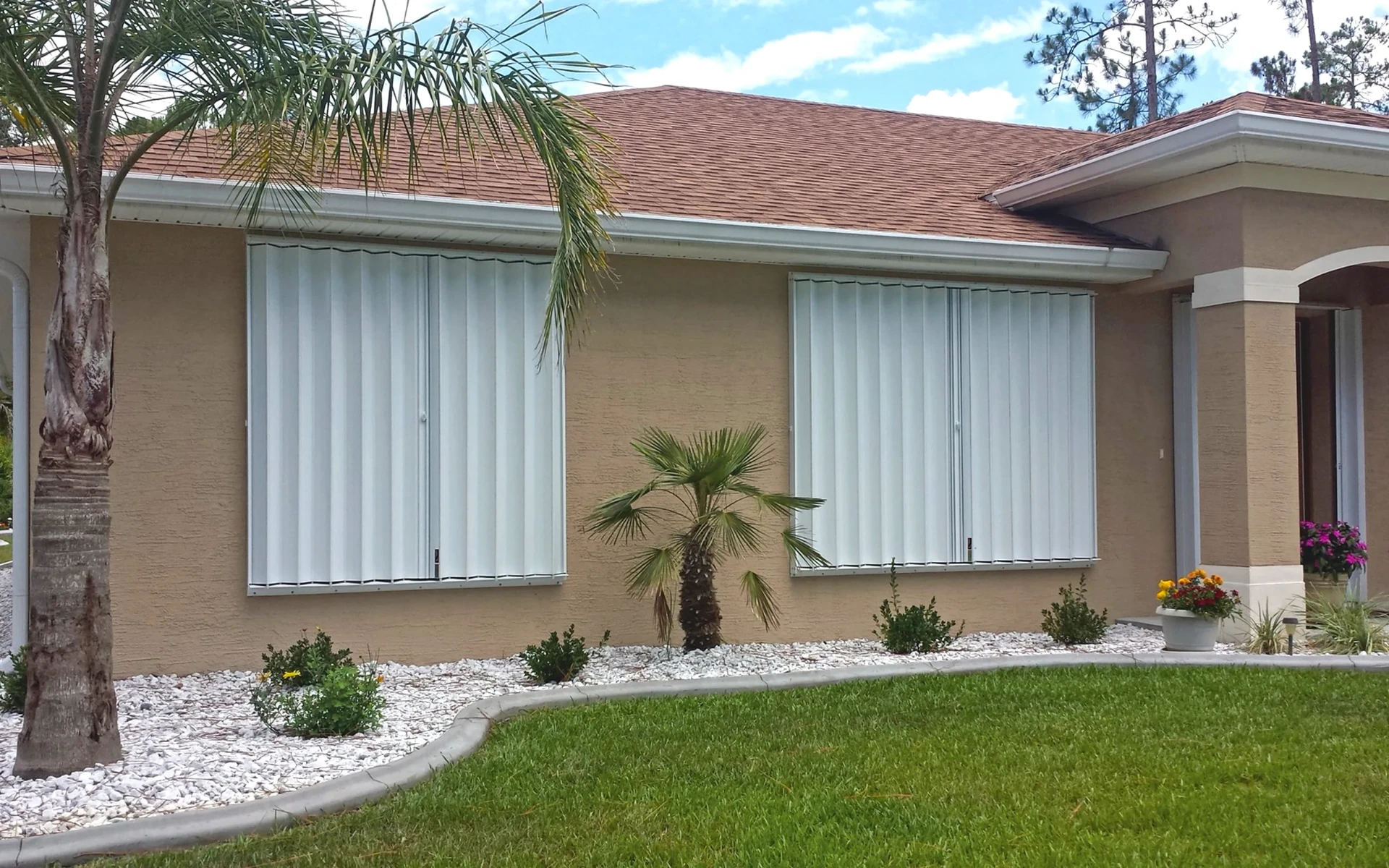 Hurricane shutters