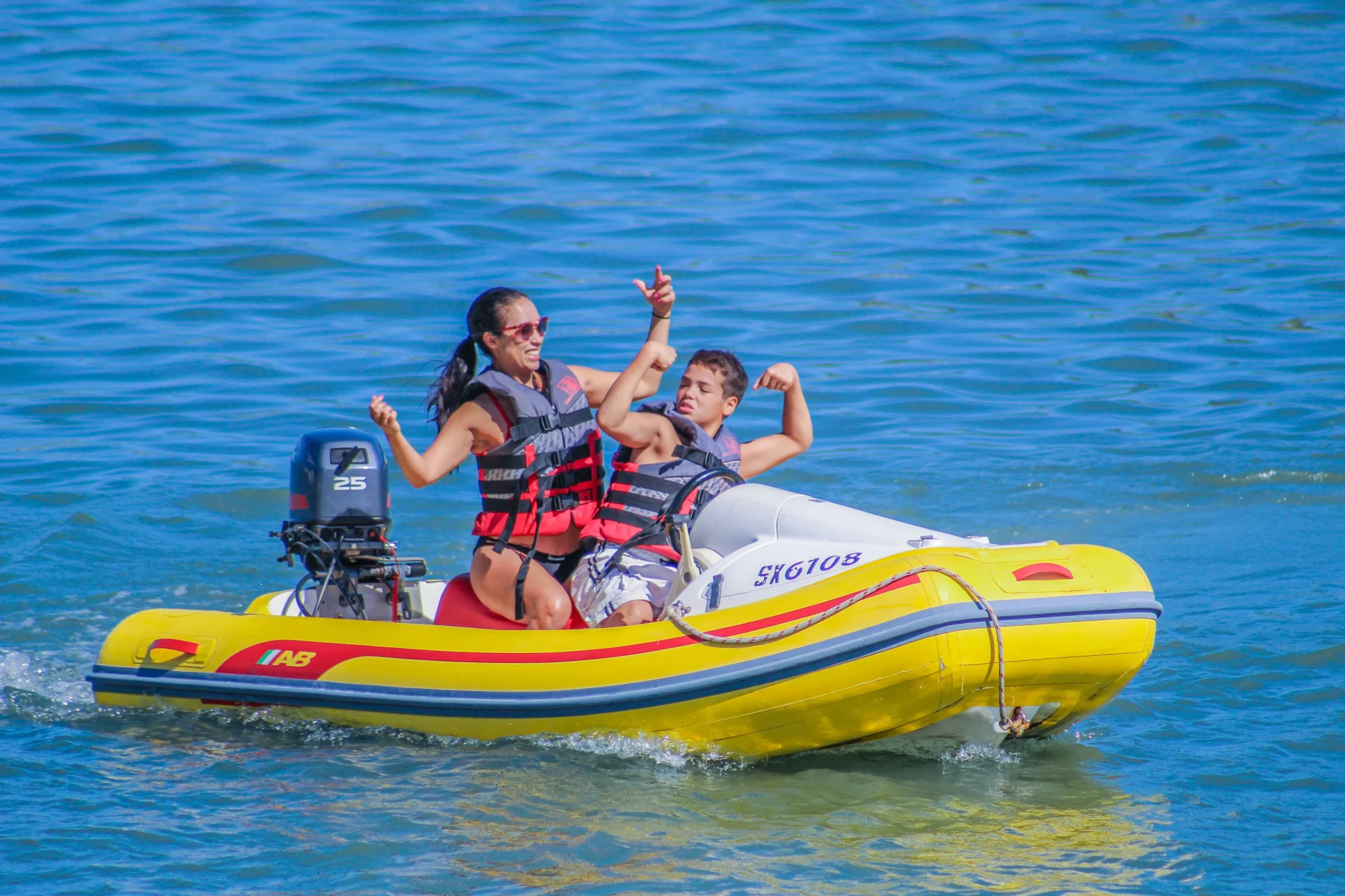 Rhino Safari, the original self drive speedboat tour in St. Maarten