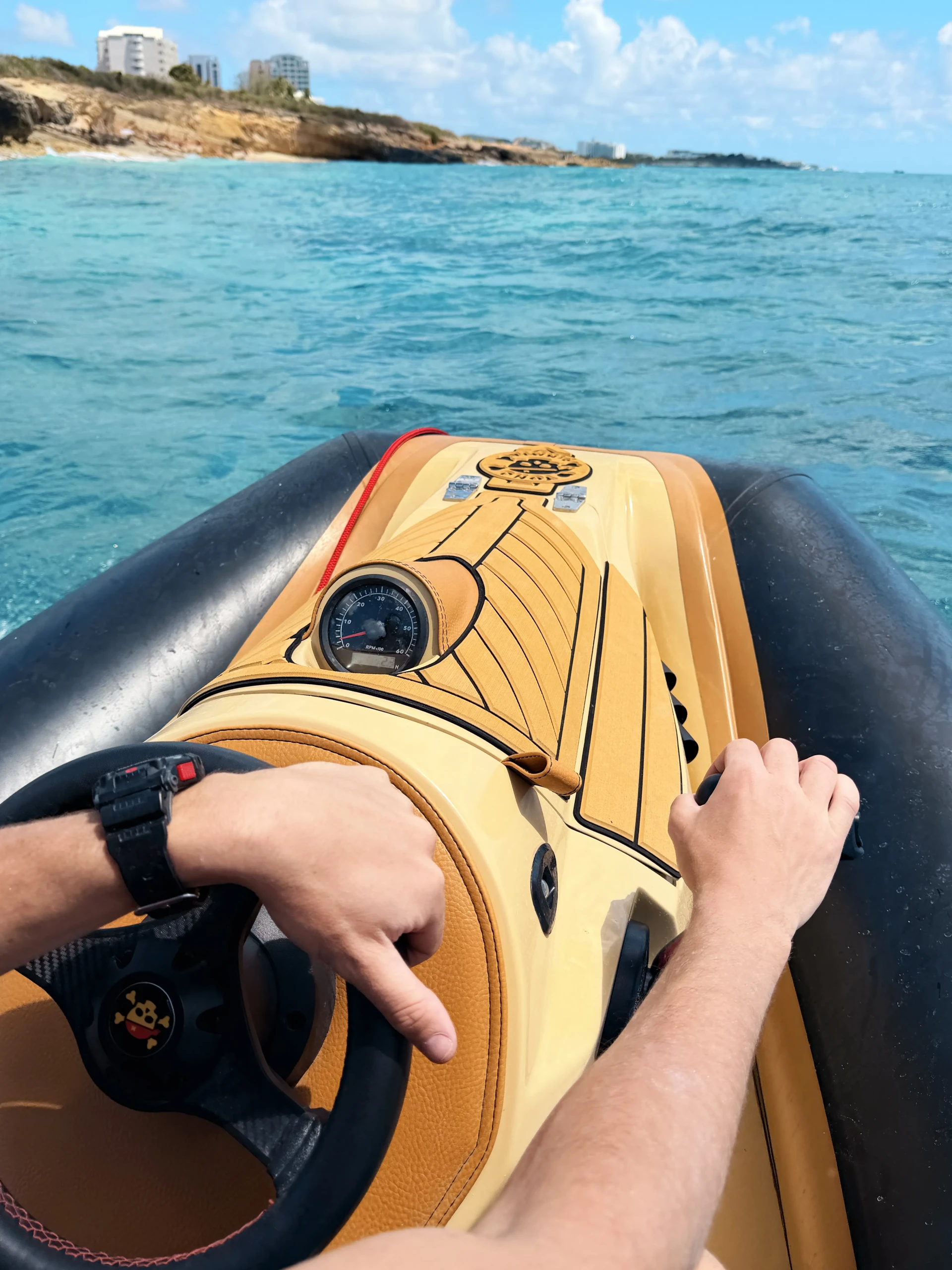 Yoho Pirates boat handling is easy