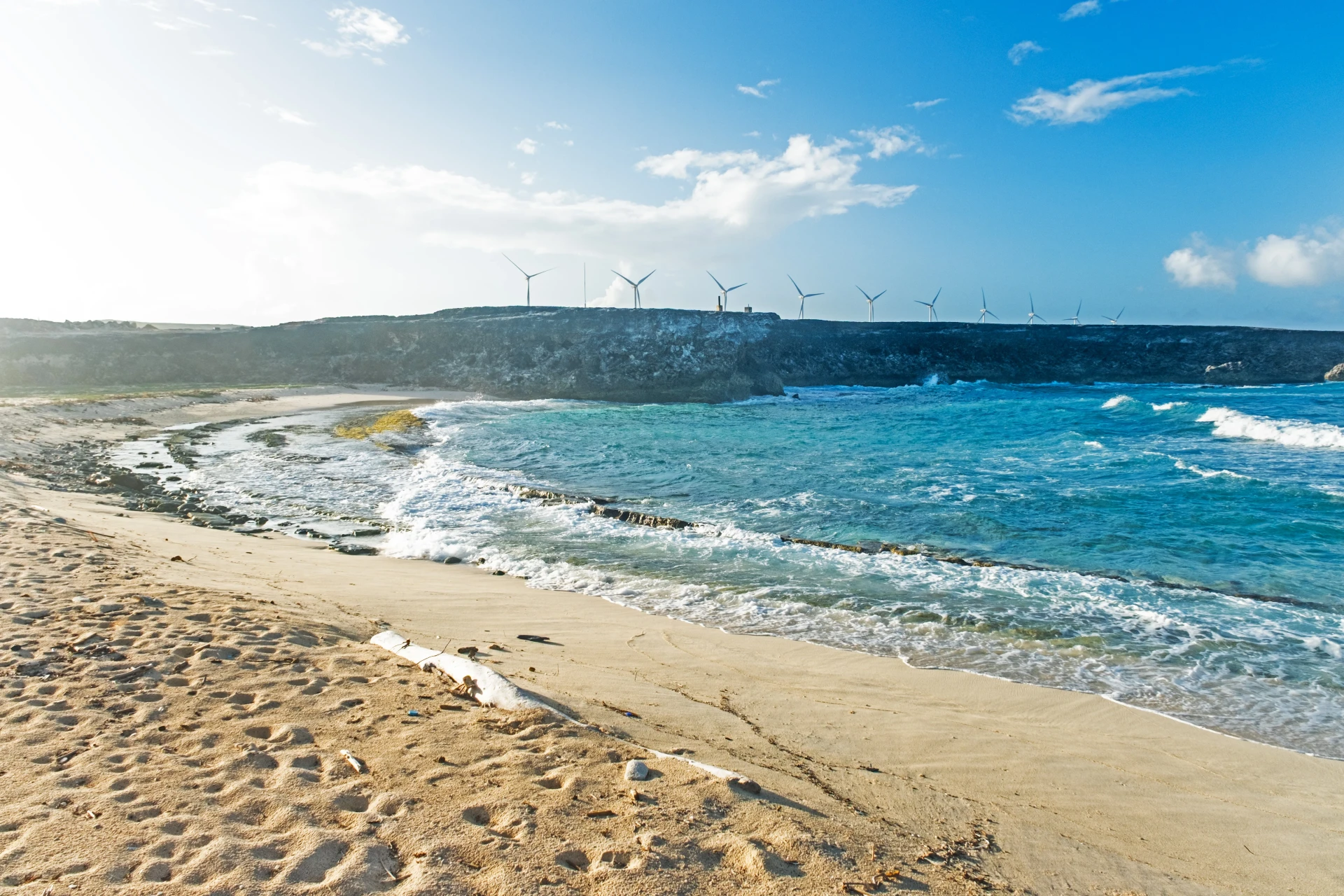 Beach di Fossil Aruba