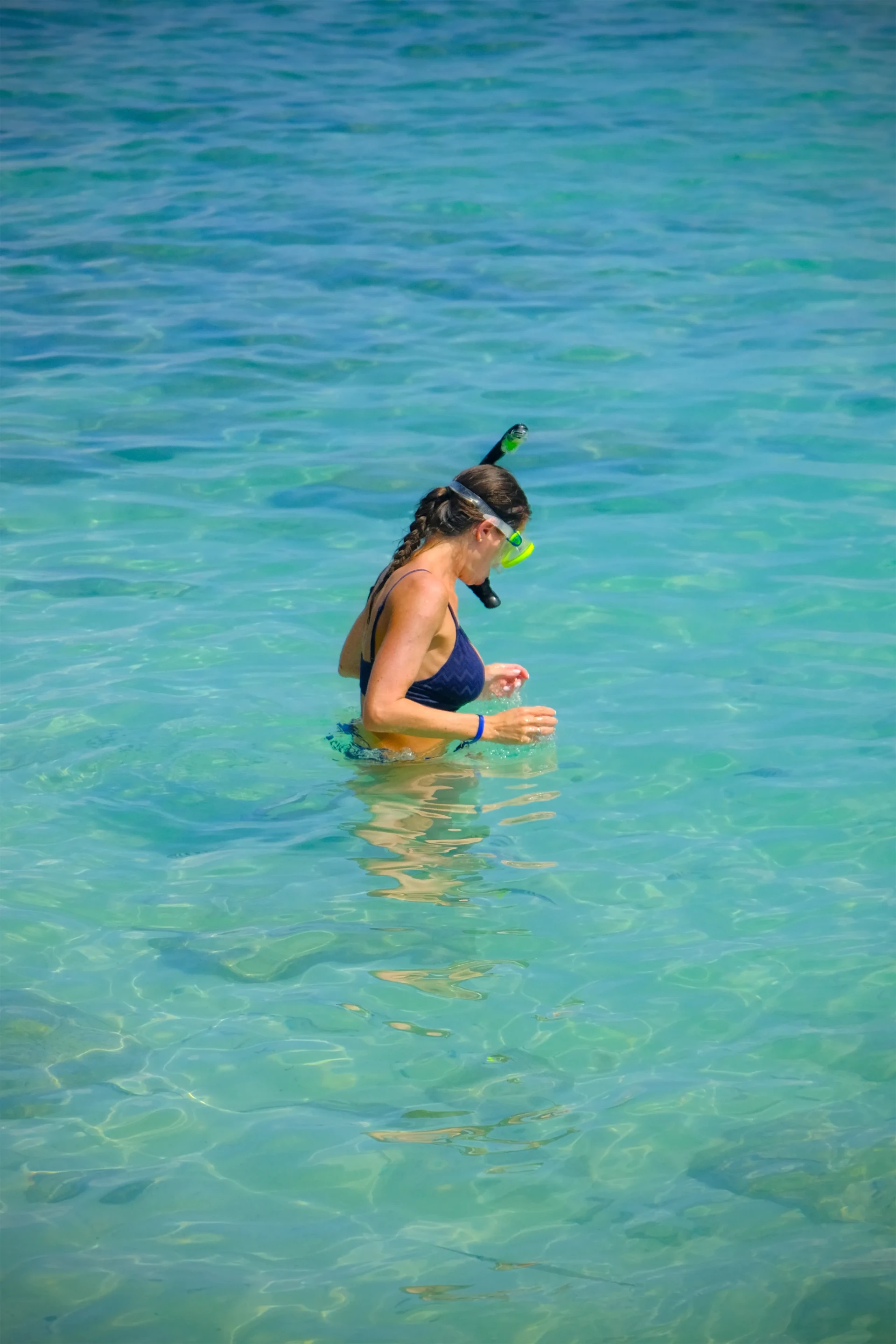 Snorkeling at Boca Catalina Aruba