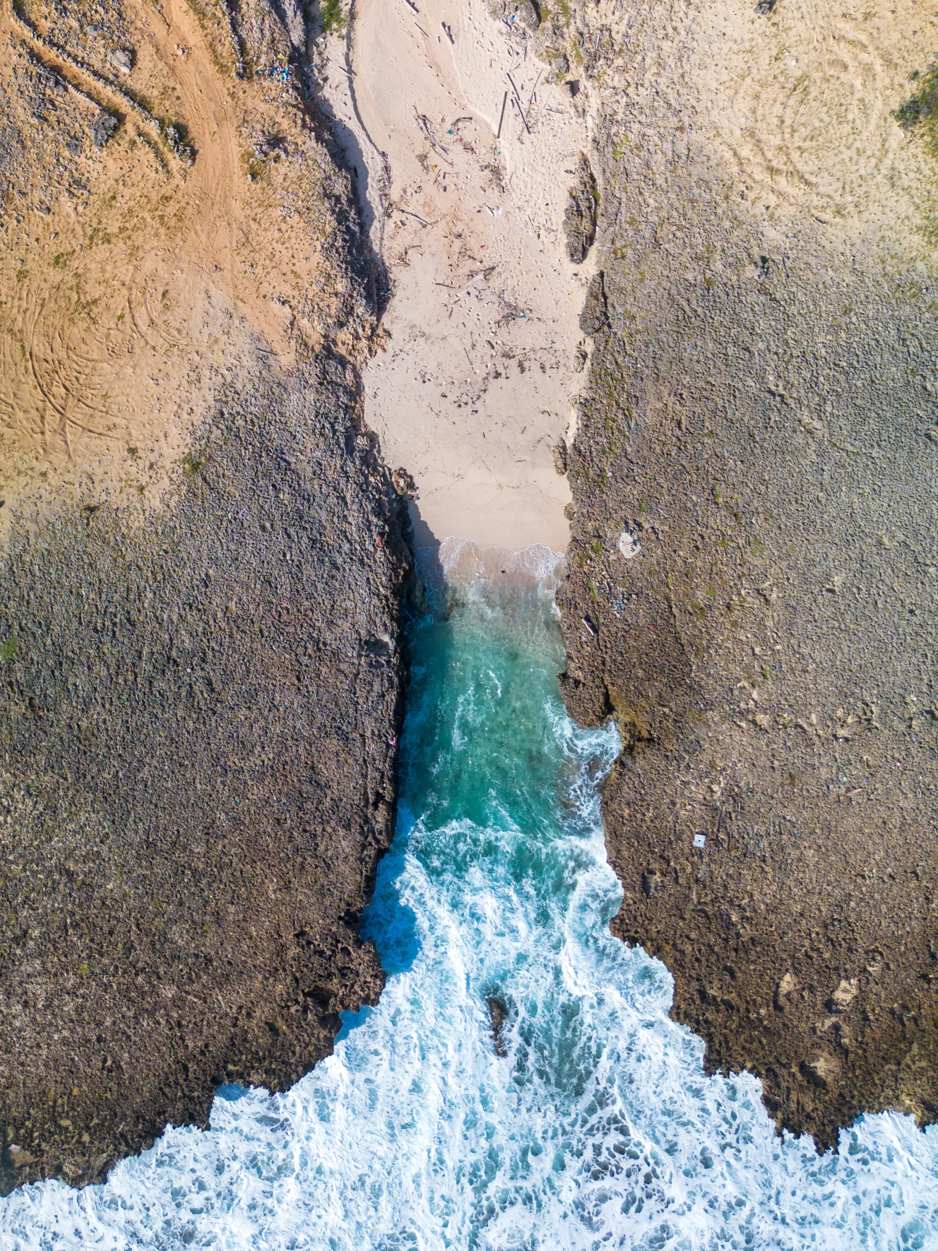 Didi Beach Aruba drone photo