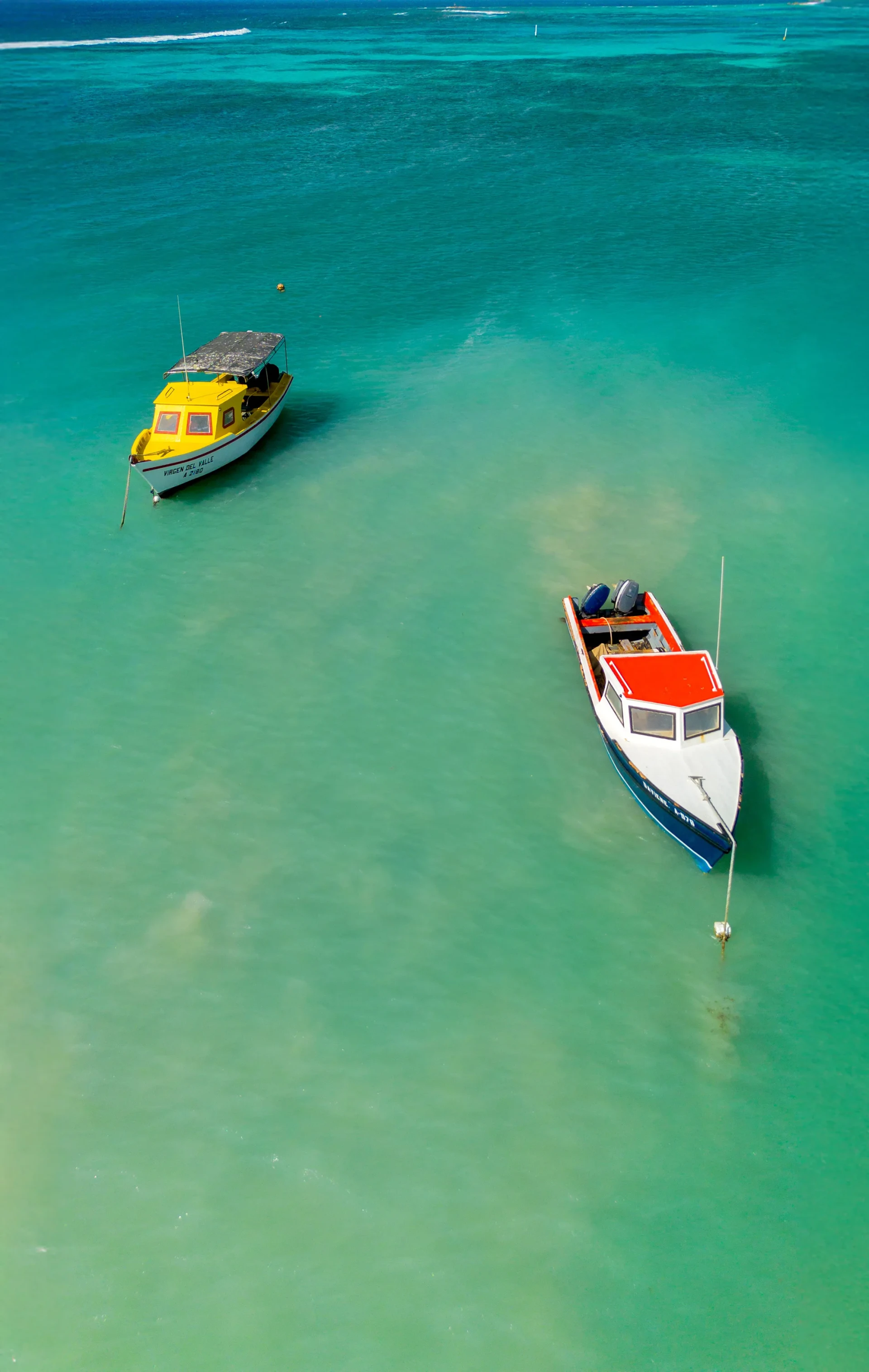 Rodger's Beach Aruba drone photo