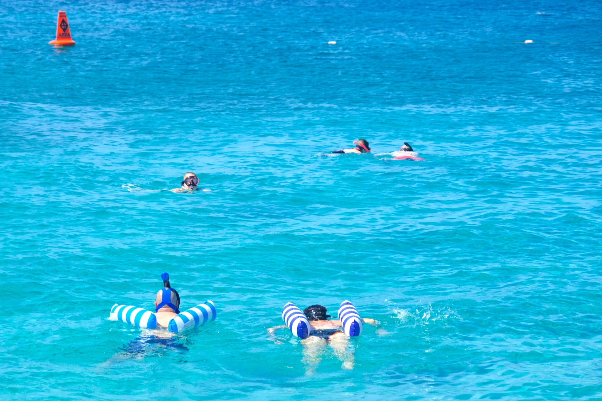 Snorkeling at Tres Trapi Aruba