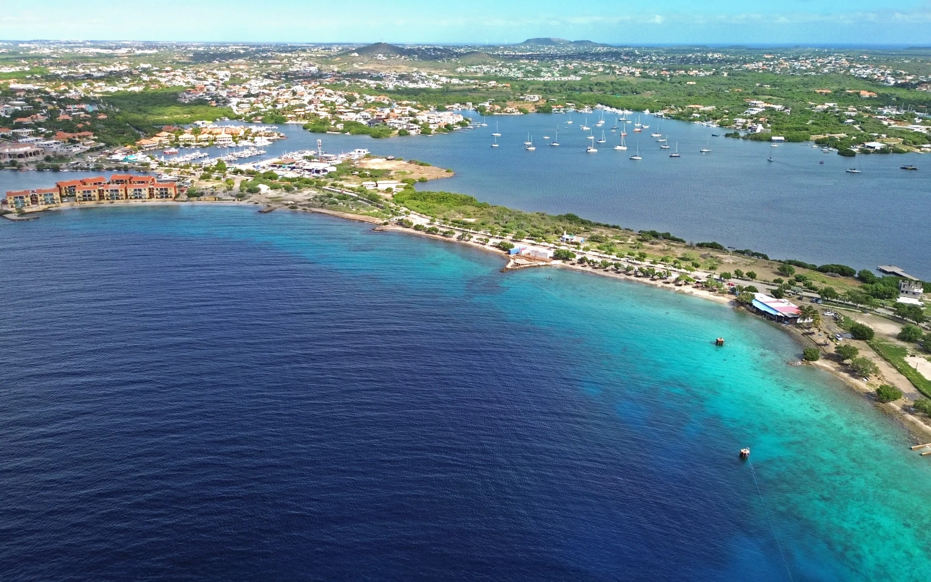 Caracas Bay drone photo