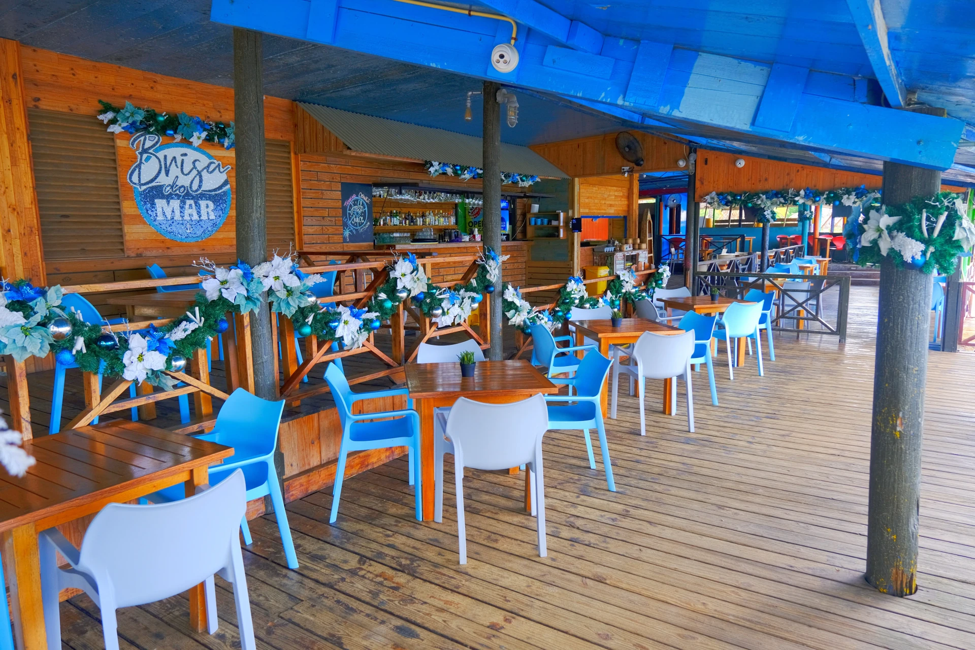 Brisa Do Mar restaurant in Caracas Bay