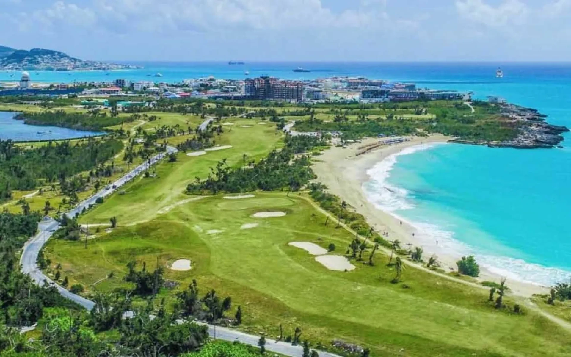 Mullet Bay Beach, St. Maarten