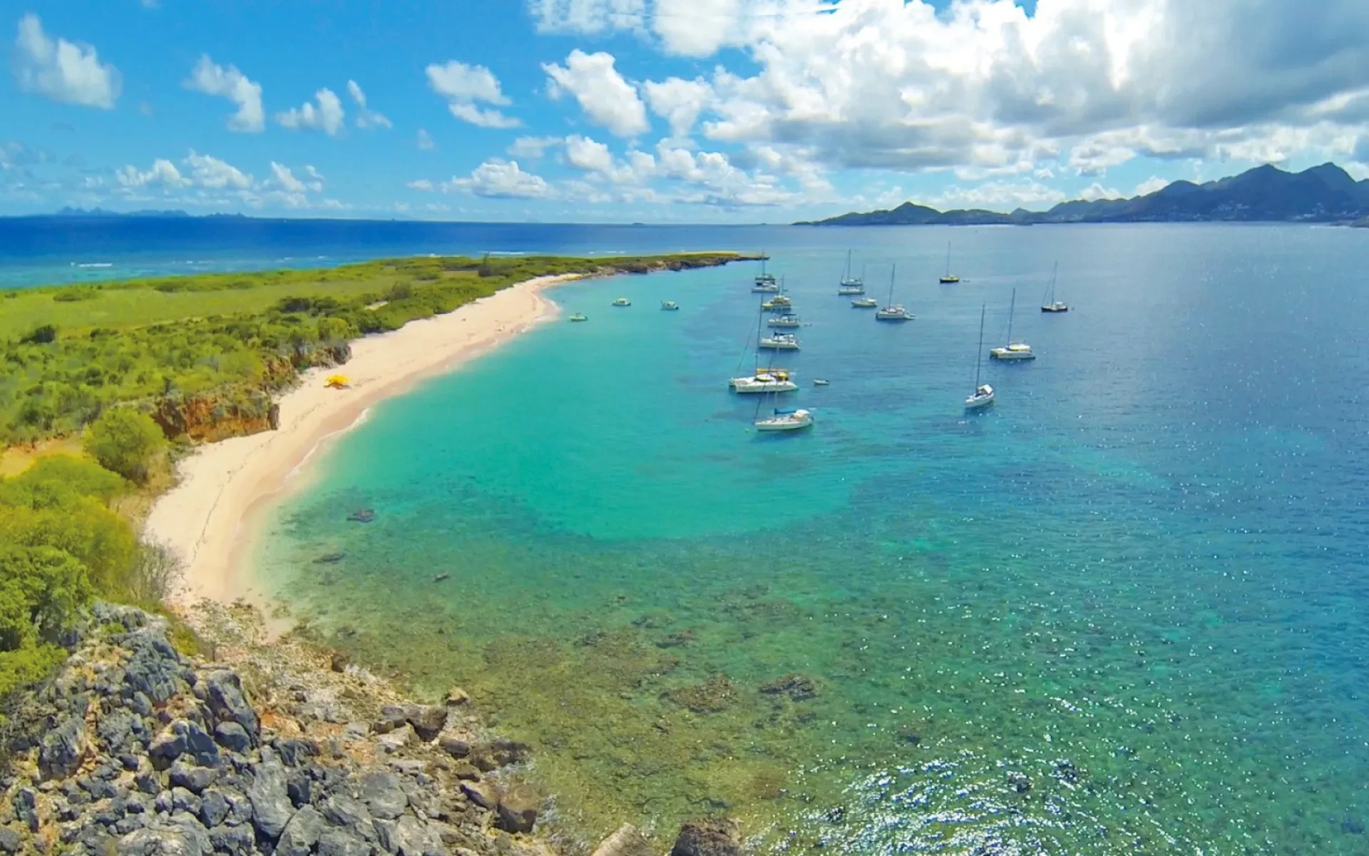 Snorkeling on Tintamarre Island St Martin