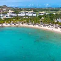 Blue Bay Beach in Curacao is an upscale place to hang out